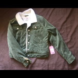 Green Crop Jacket